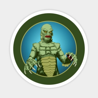 Creature from the Black Lagoon Portrait Magnet